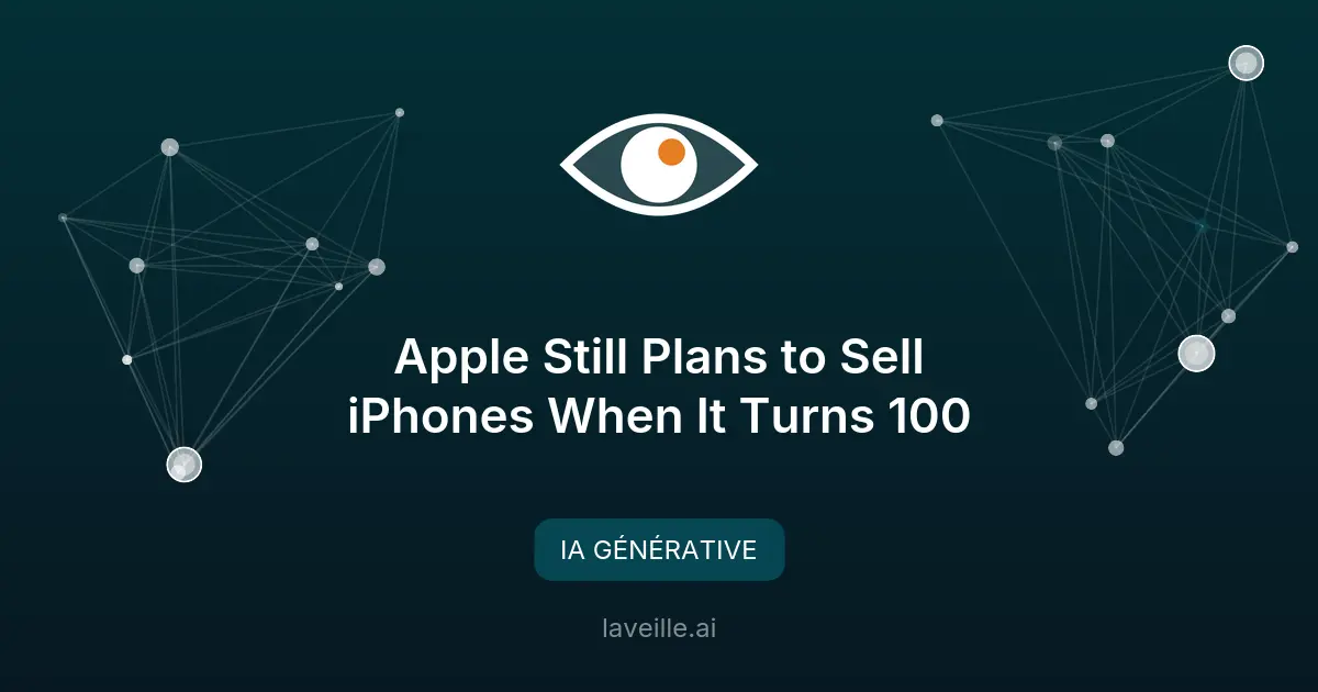 Apple vise l'IA pour dominer les 50 prochaines années