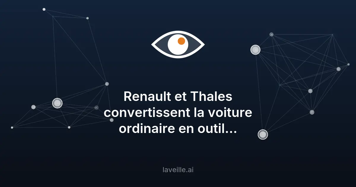 Renault et Thales lancent le 4 TROOP, un véhicule militaire innovant