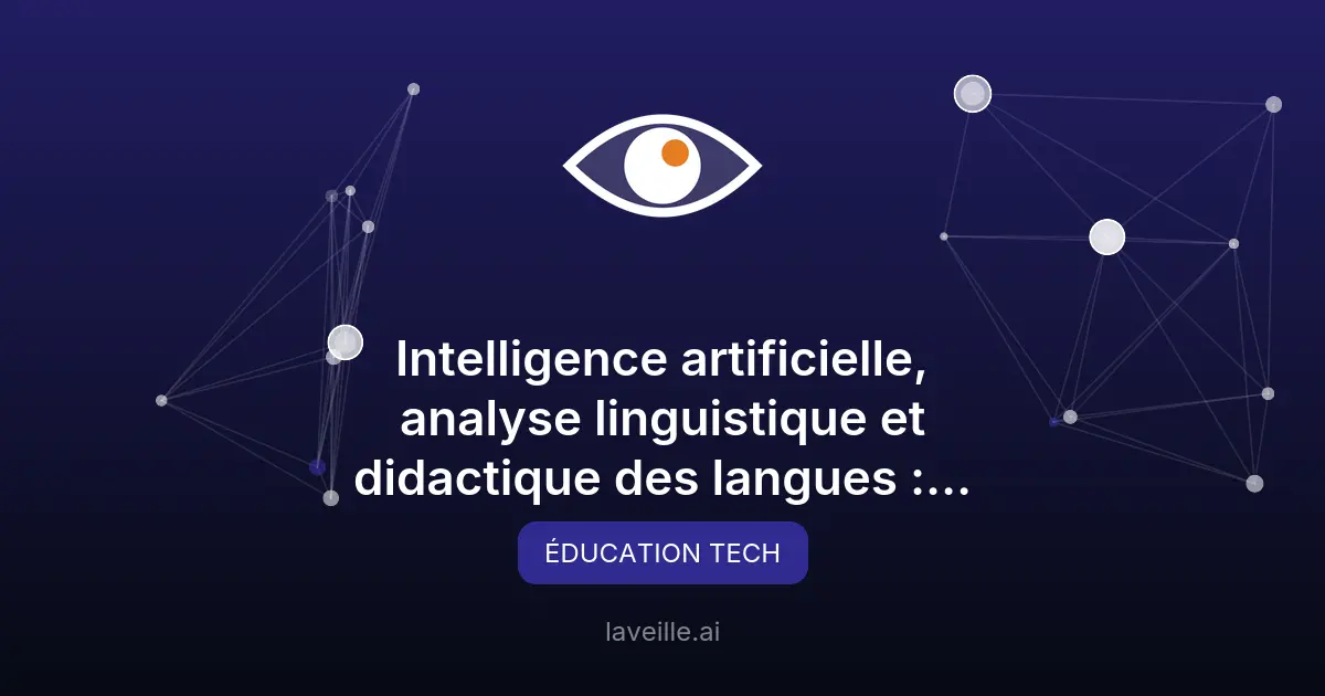 Colloque sur l'IA et l'enseignement des langues
