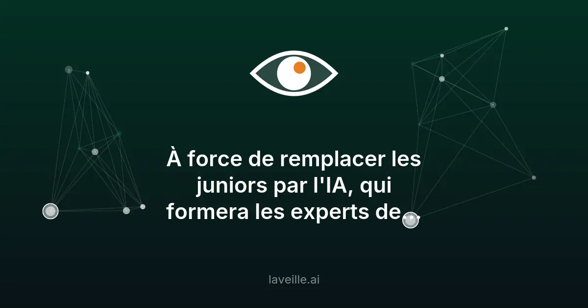 IA et emploi des juniors : menace ou opportunité ?