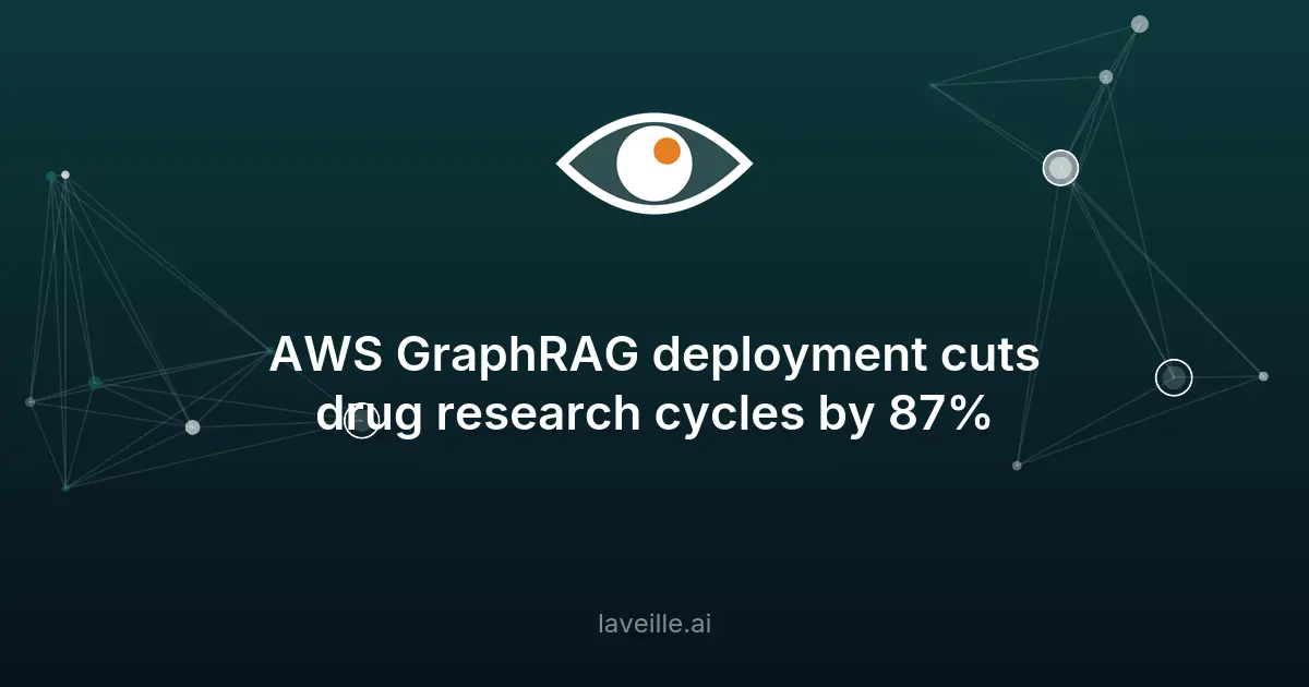 AWS réduit les cycles de recherche pharmaceutique de 87%