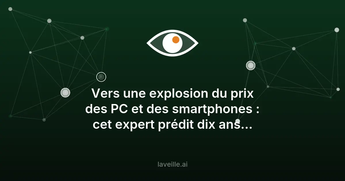 Pénurie de DRAM : hausse des prix PC et smartphones prévue