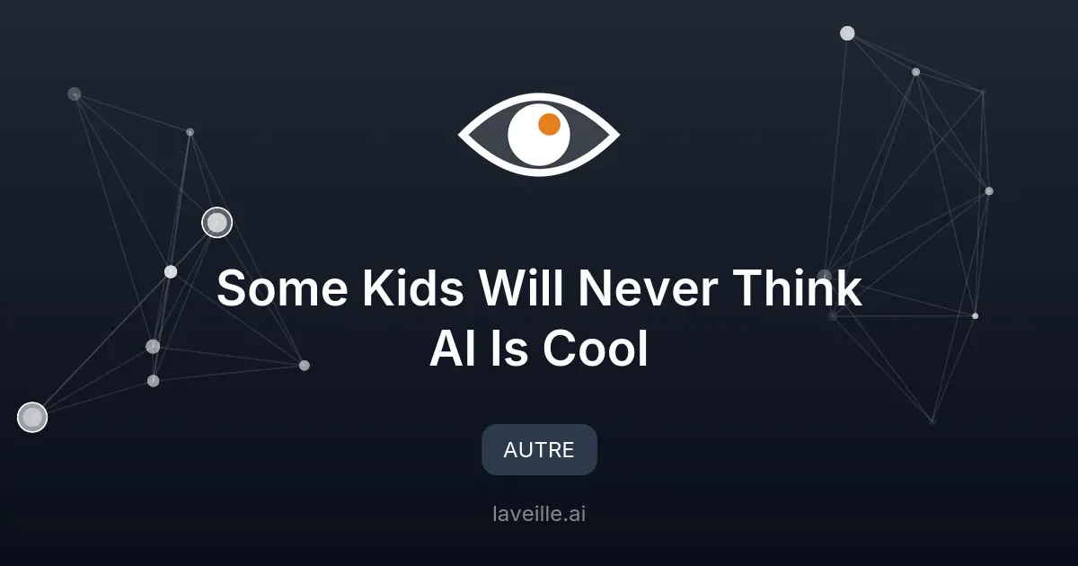 Les jeunes sceptiques face à l'IA : pourquoi ?