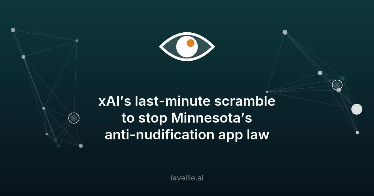 xAI contre Minnesota : bataille légale sur les deepfakes