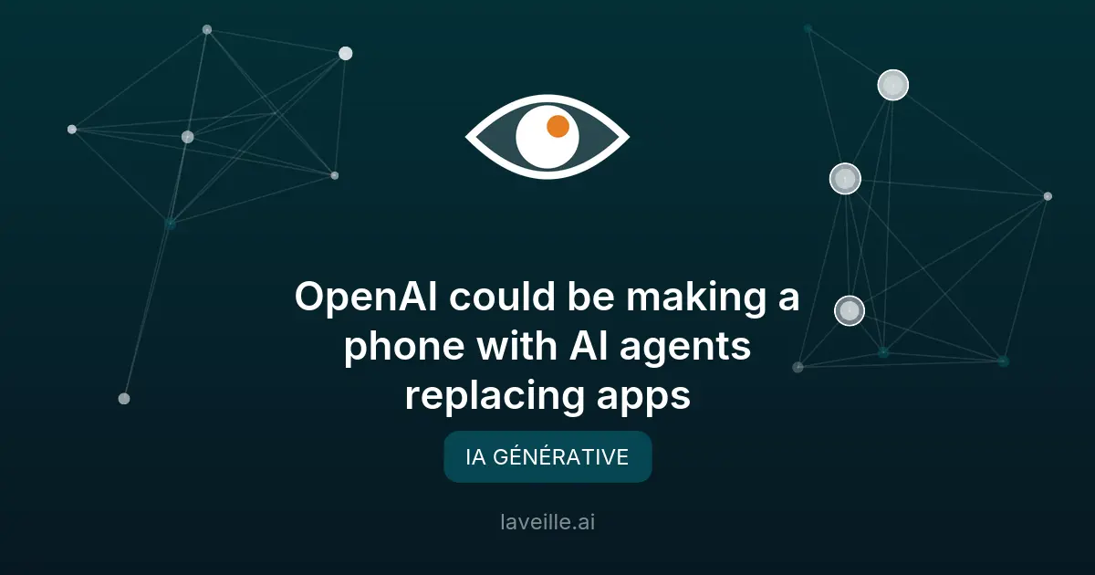 OpenAI prépare un smartphone révolutionnaire sans applications